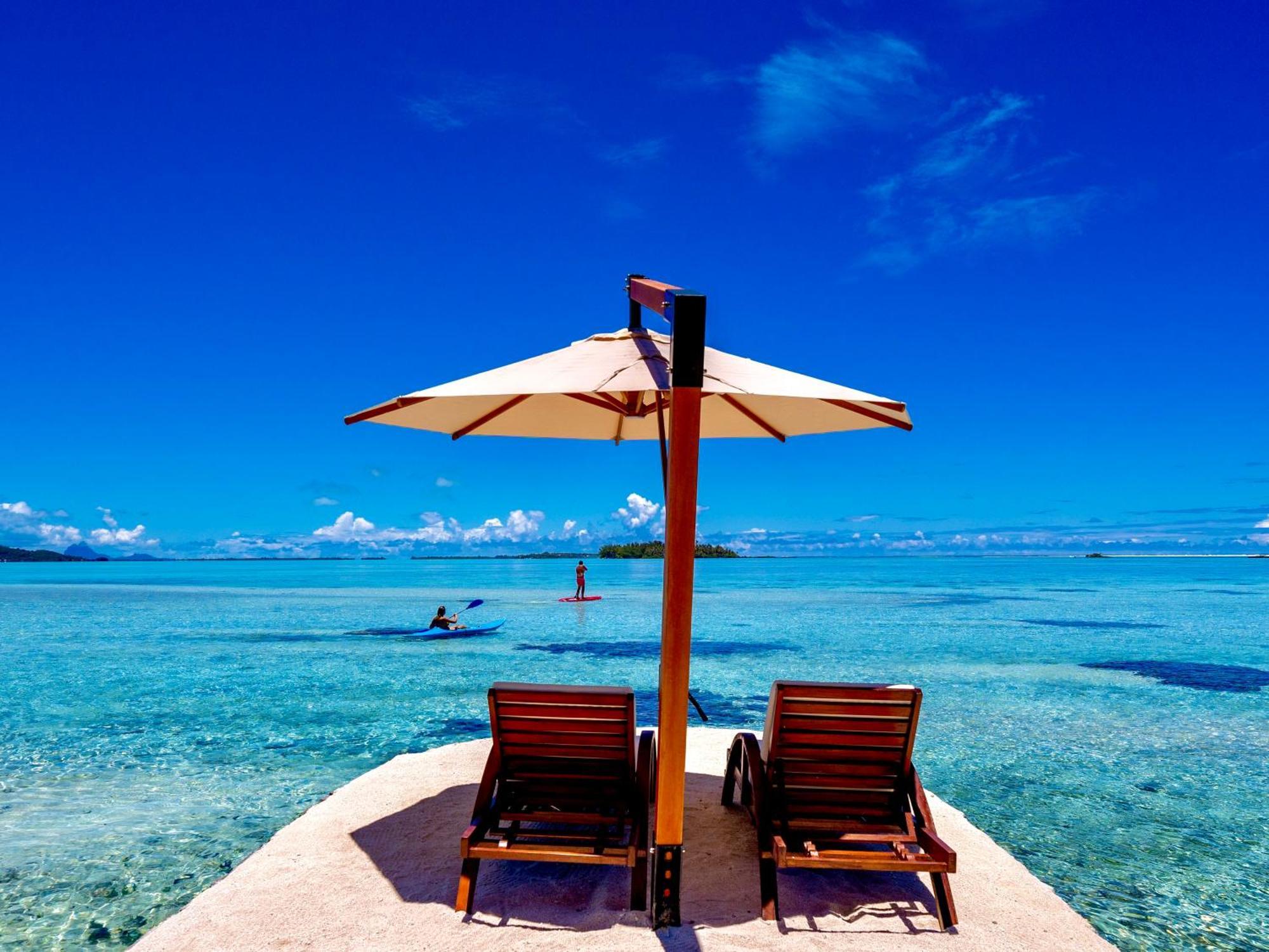 Hotel Eden Private Island Tahaa Patio  Esterno foto