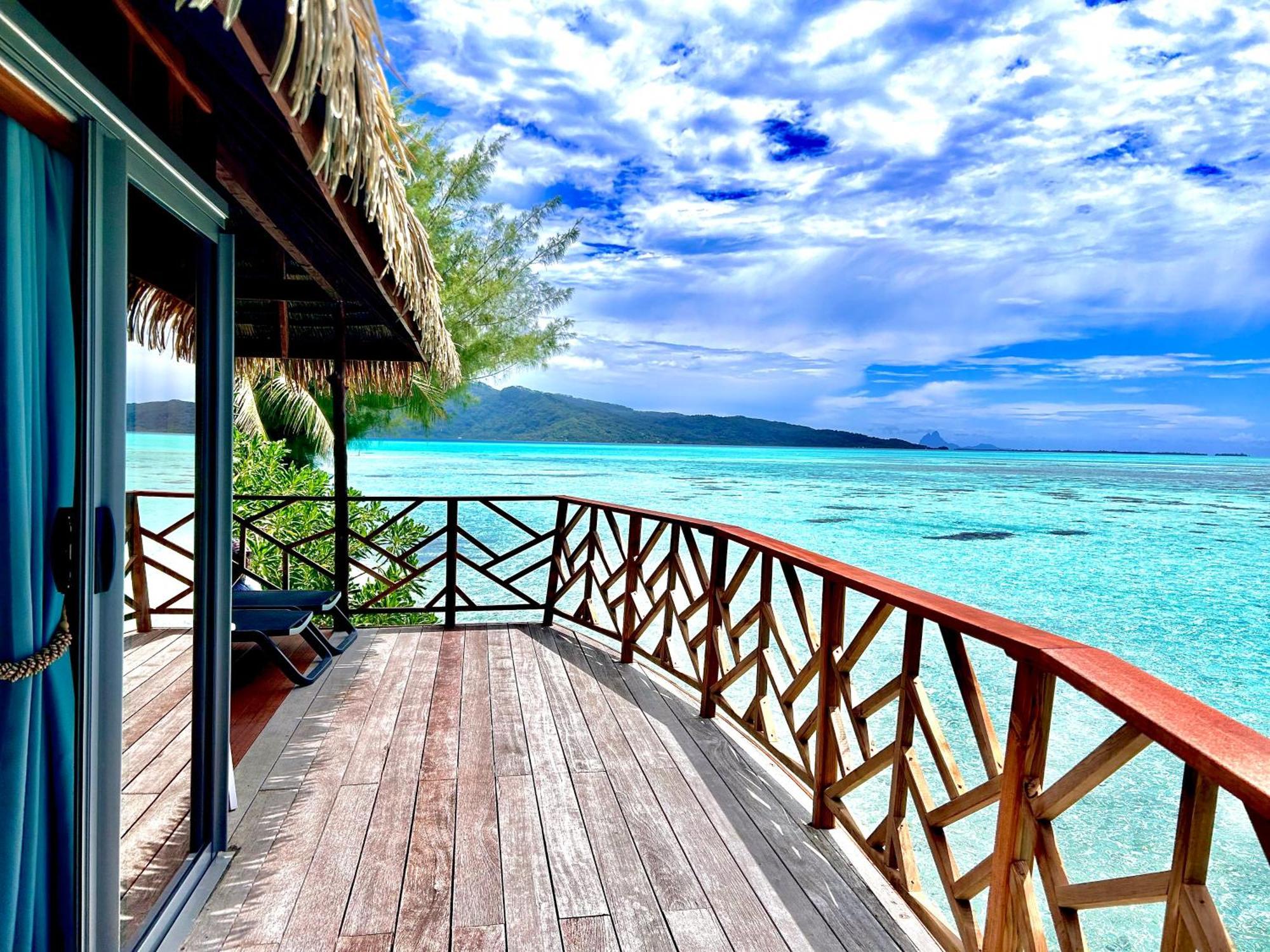 Hotel Eden Private Island Tahaa Patio  Esterno foto