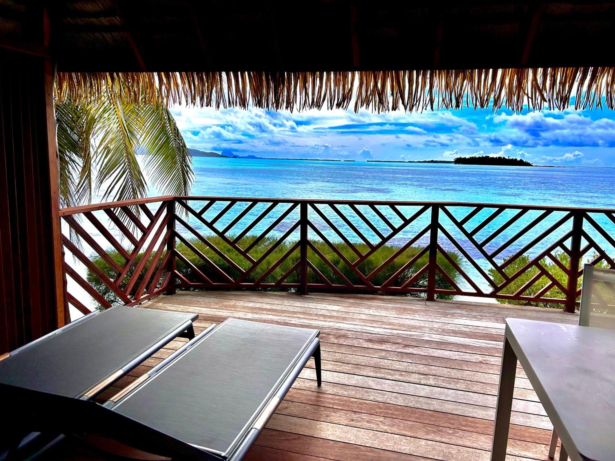 Hotel Eden Private Island Tahaa Patio  Esterno foto